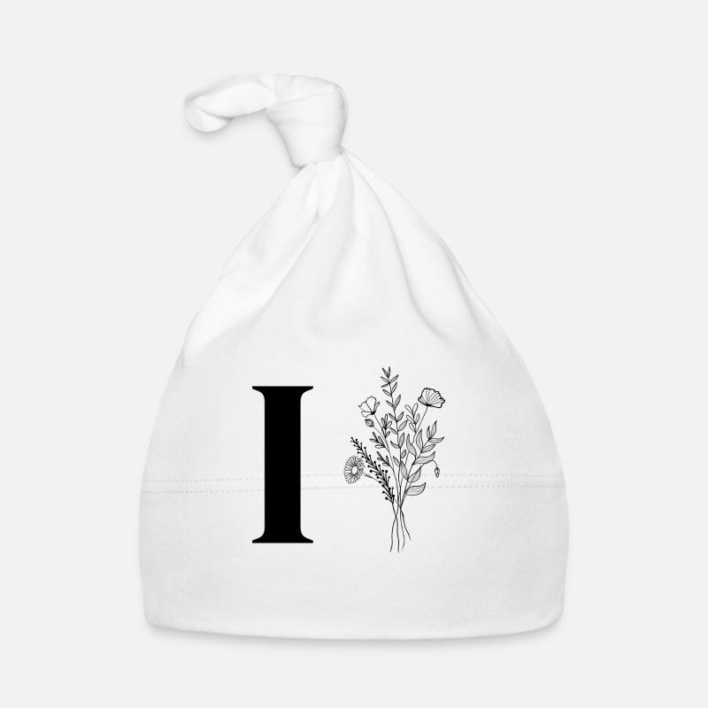 Lette i fleurs minimalistes Bonnet bio Bébé