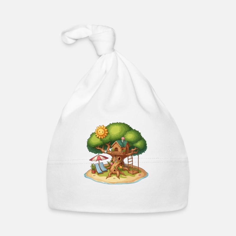 Baumhaus Baby Bio-Mütze