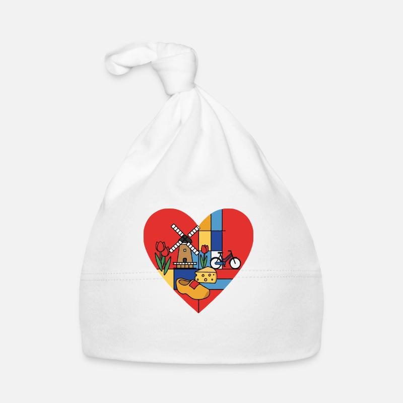 Holland Love Art Organic Baby Cap