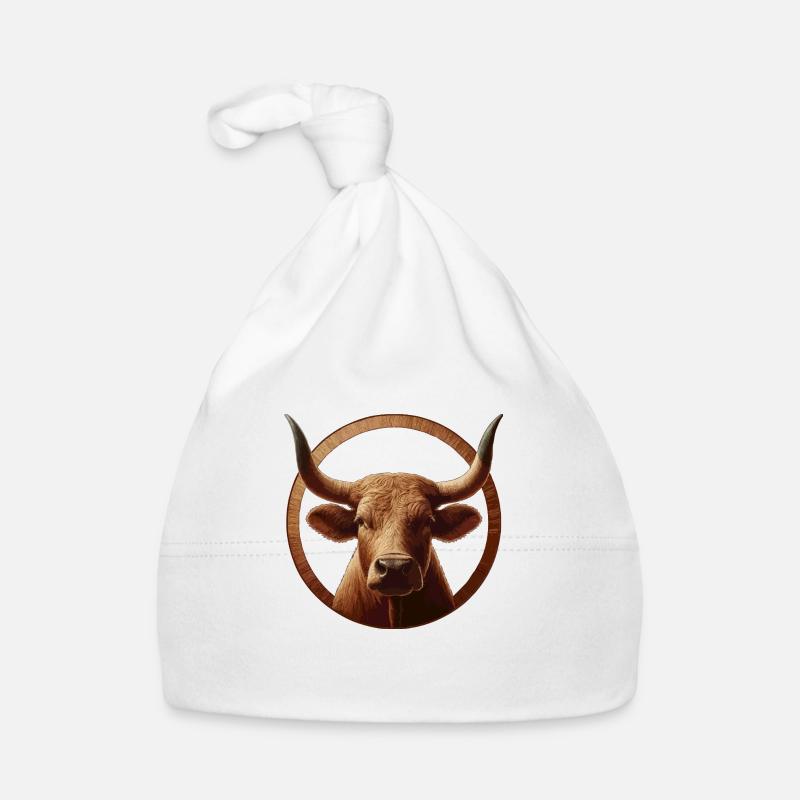 Longhorn Baby Bio-Mütze