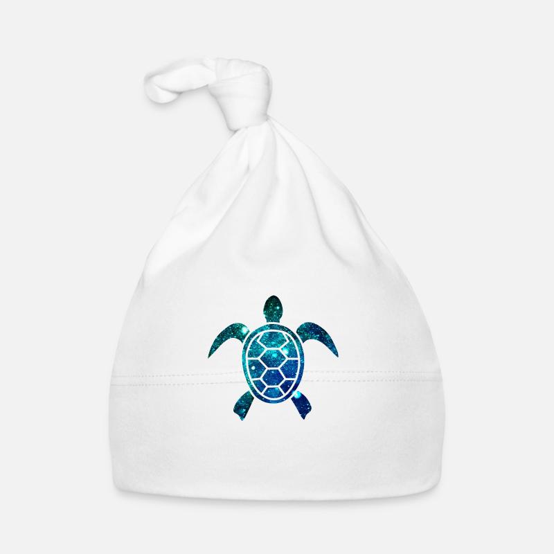 Kosmische Schildkröte Baby Bio-Mütze