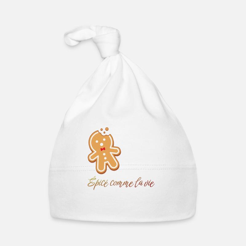 logo épicé comme la vie Bonnet bio Bébé
