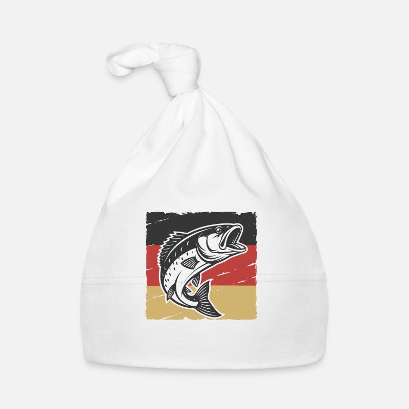Bold Bass with German Pride Organic Baby Cap