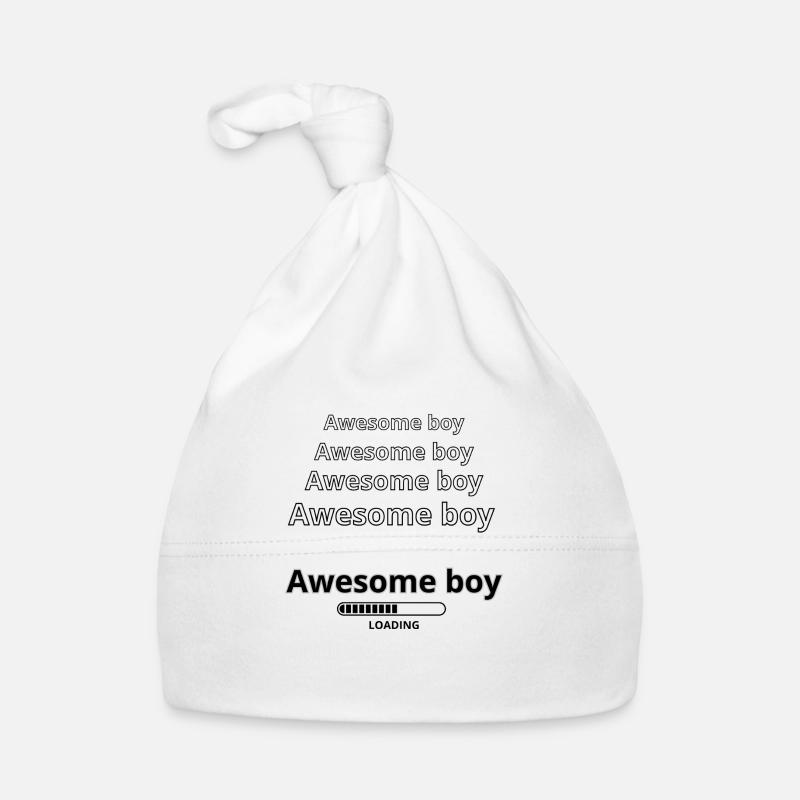 Awesome boy Bonnet bio Bébé