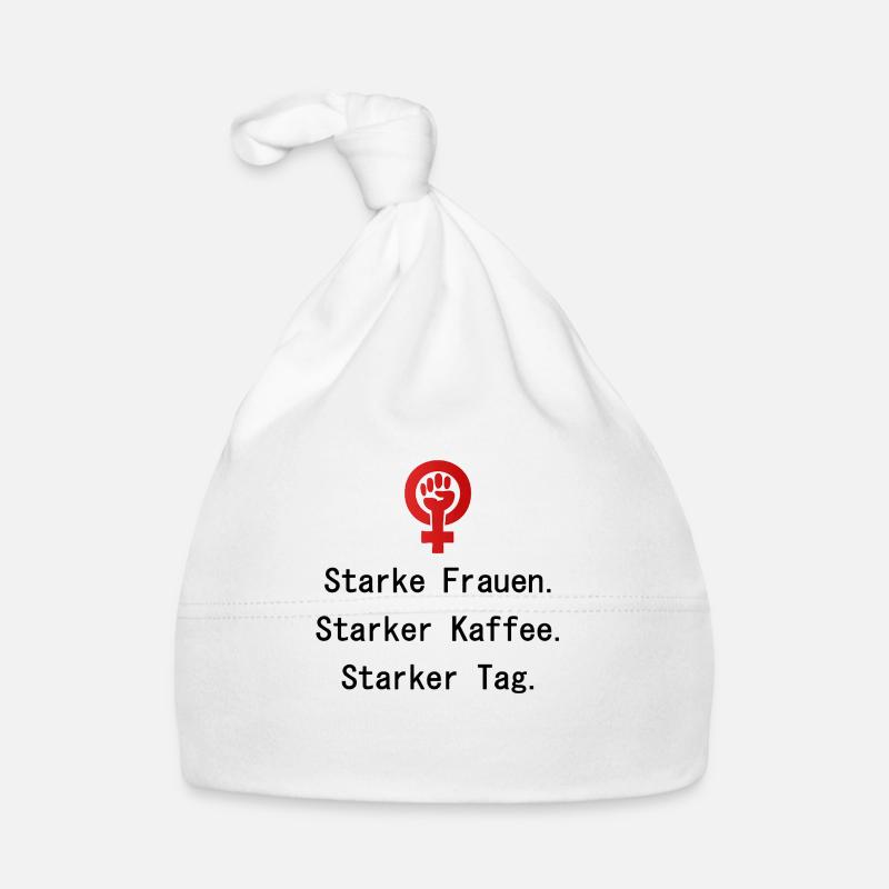 Frauenpower Baby Bio-Mütze