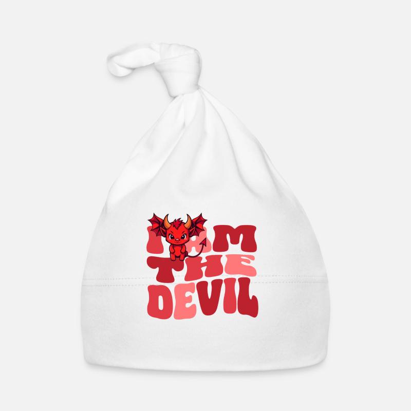 Devil Devil Evil House Dragon Wife Organic Baby Cap