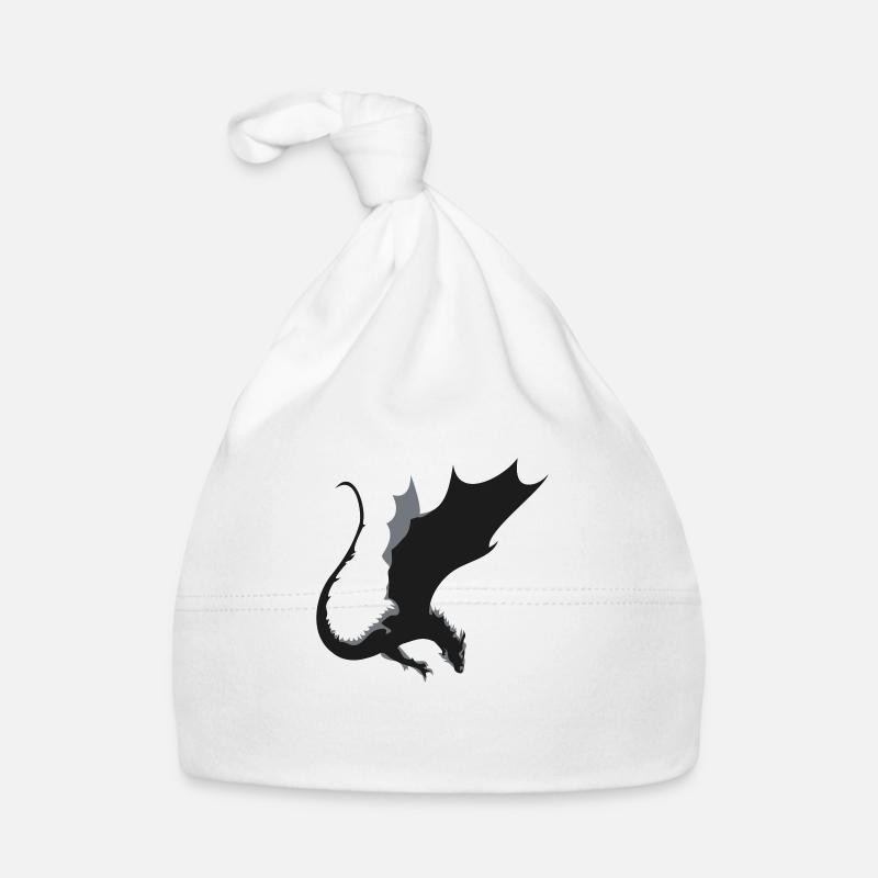 Drache / Drachen Baby Bio-Mütze