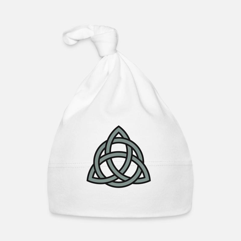 celtic trinity knot Baby Bio-Mütze