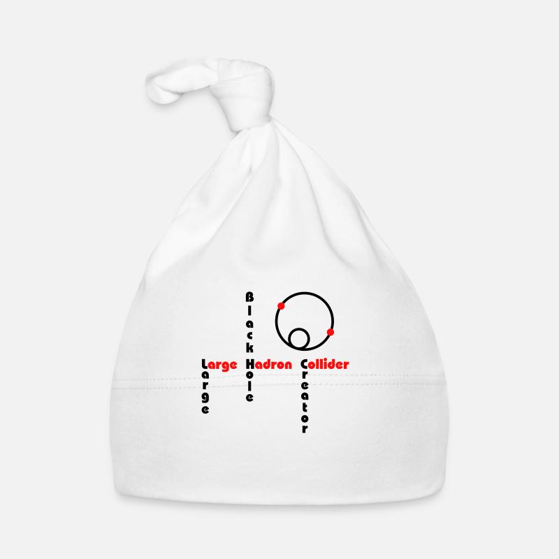 Black Hole - Grand collisionneur de hadrons Bonnet bio Bébé
