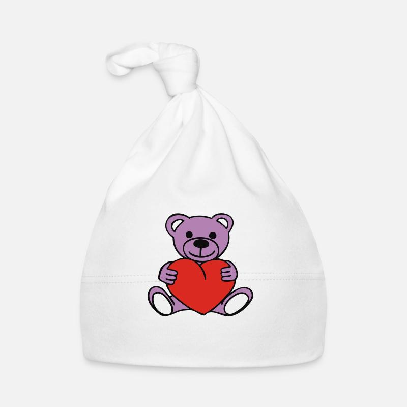 Pooh & Herz Baby Bio-Mütze