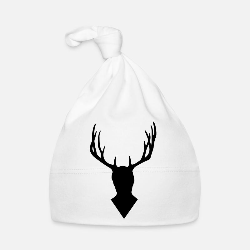 Hannibal - Deer head Bonnet bio Bébé