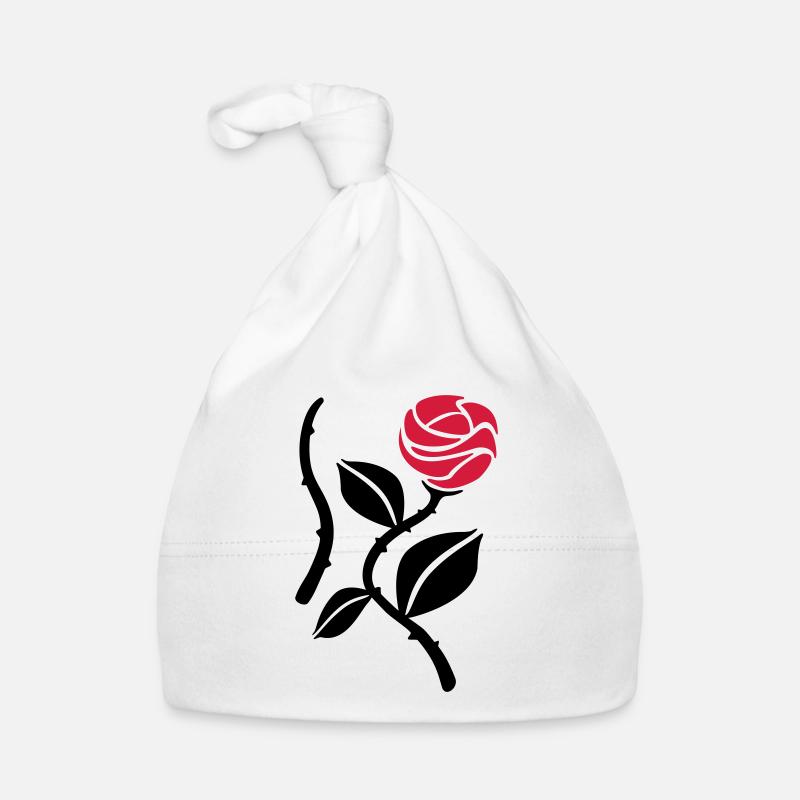 Roses Organic Baby Cap
