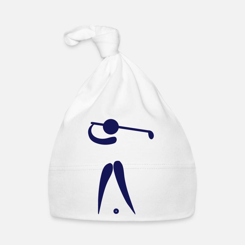 golf - Bonnet bio Bébé - blanc