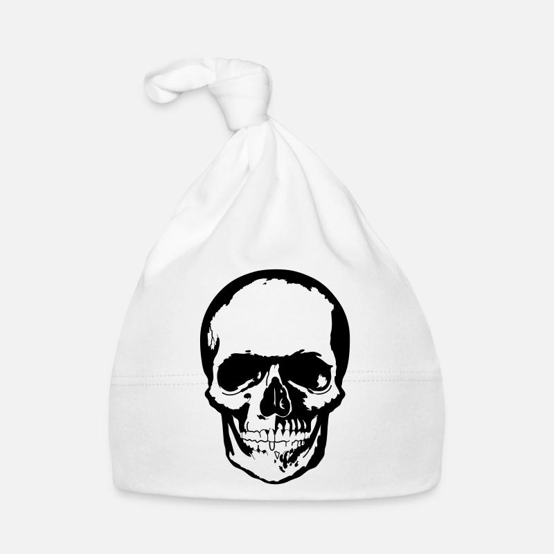 Skull Totenkopf Baby Bio-Mütze