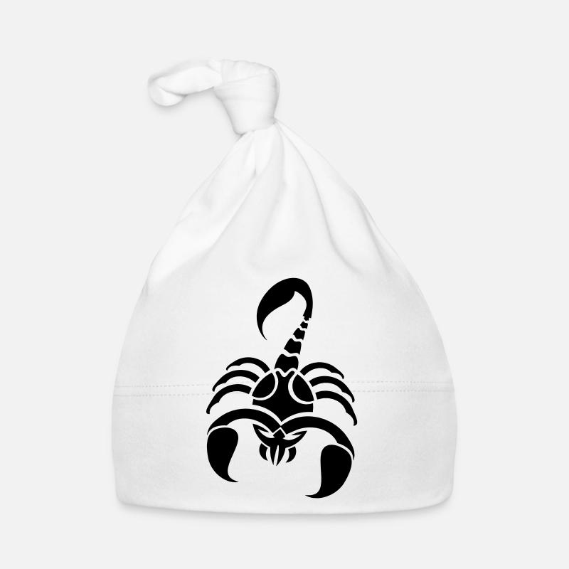 scorpion Organic Baby Cap