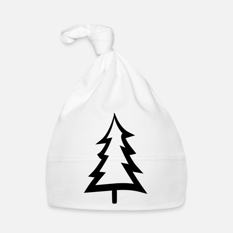 arbre de noël arbre de noël texte conception logo sapin s Bonnet bio Bébé