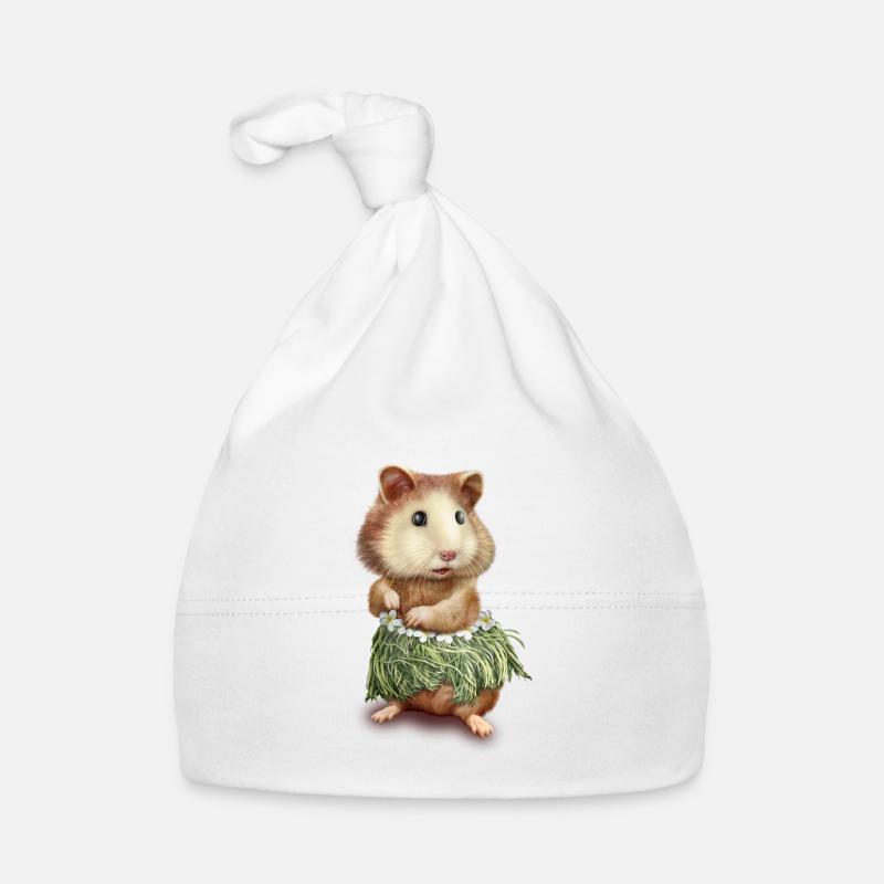 HAMSTER HULA Organic Baby Cap
