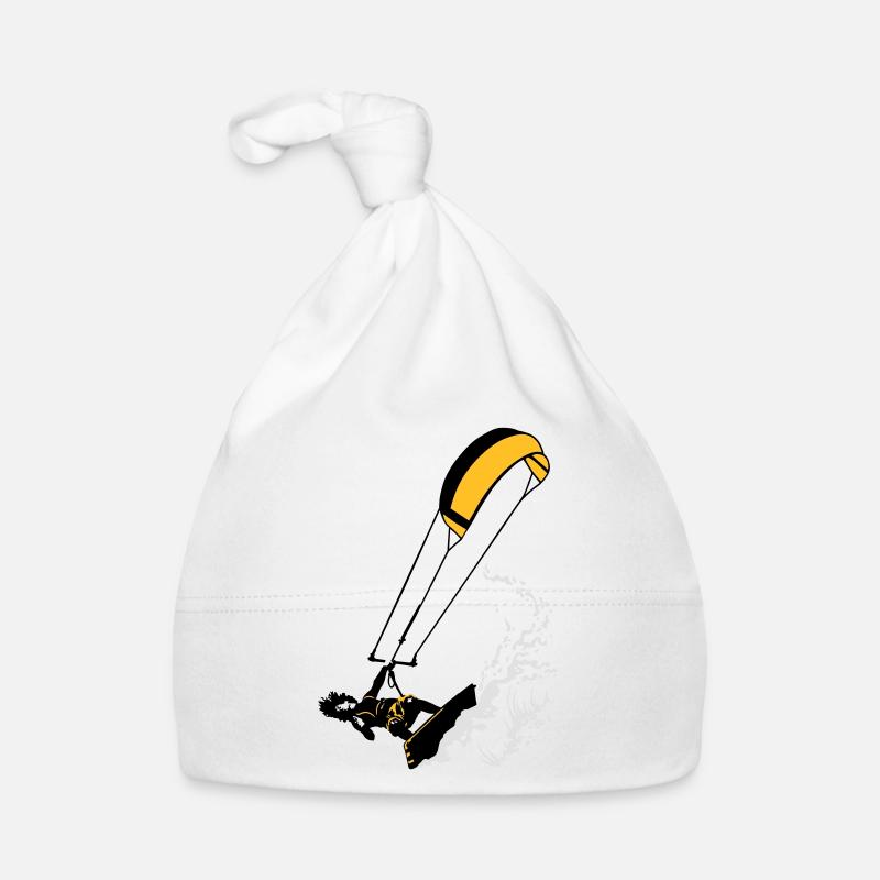 Kitesurfer and wave flex Bonnet bio Bébé