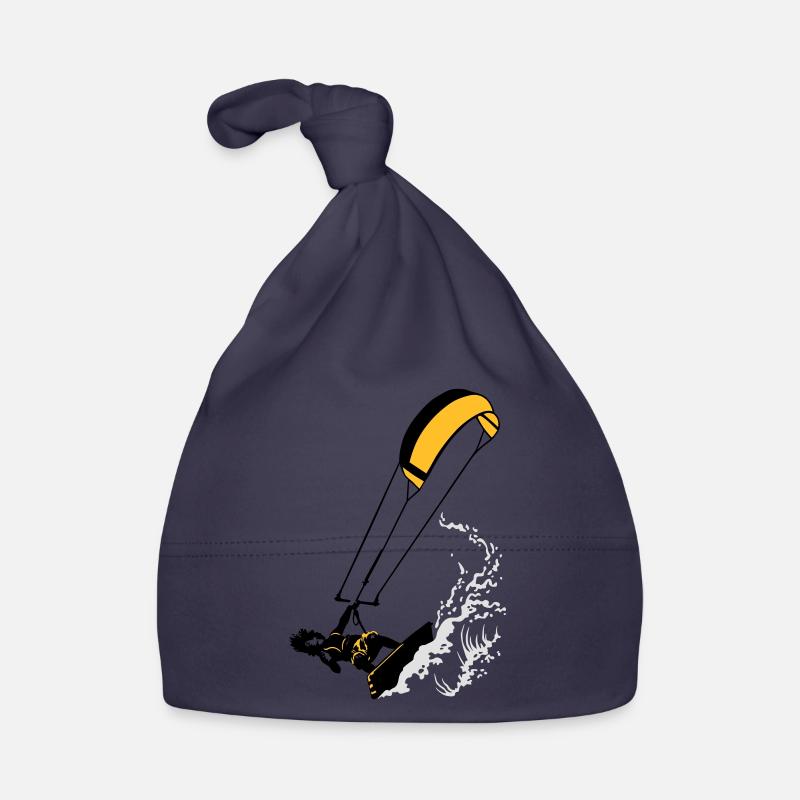 Kitesurfer and wave flex Bonnet bio Bébé