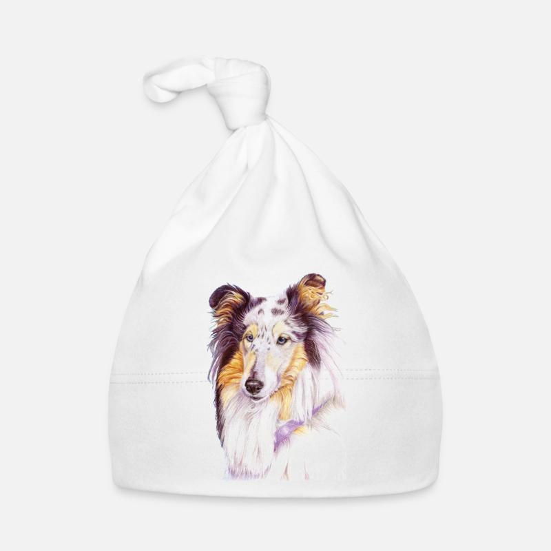 Collie Bluemerle Baby Bio-Mütze