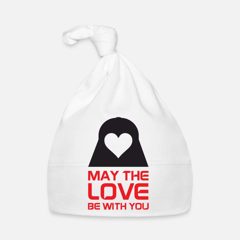Möge die Liebe mit dir sein Baby Bio-Mütze