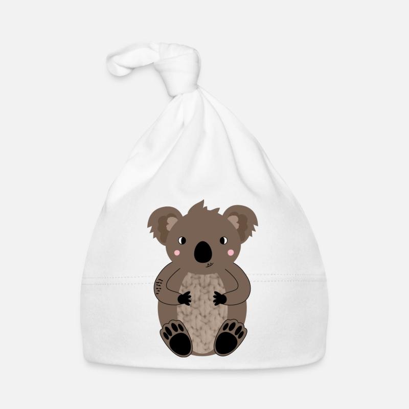 Koala _ Monstamoons Baby Bio-Mütze