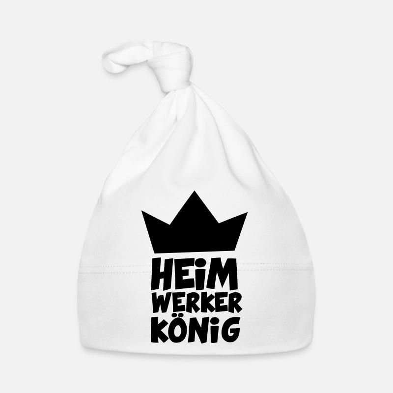 HEIMWERKERKÖNIG Baby Bio-Mütze