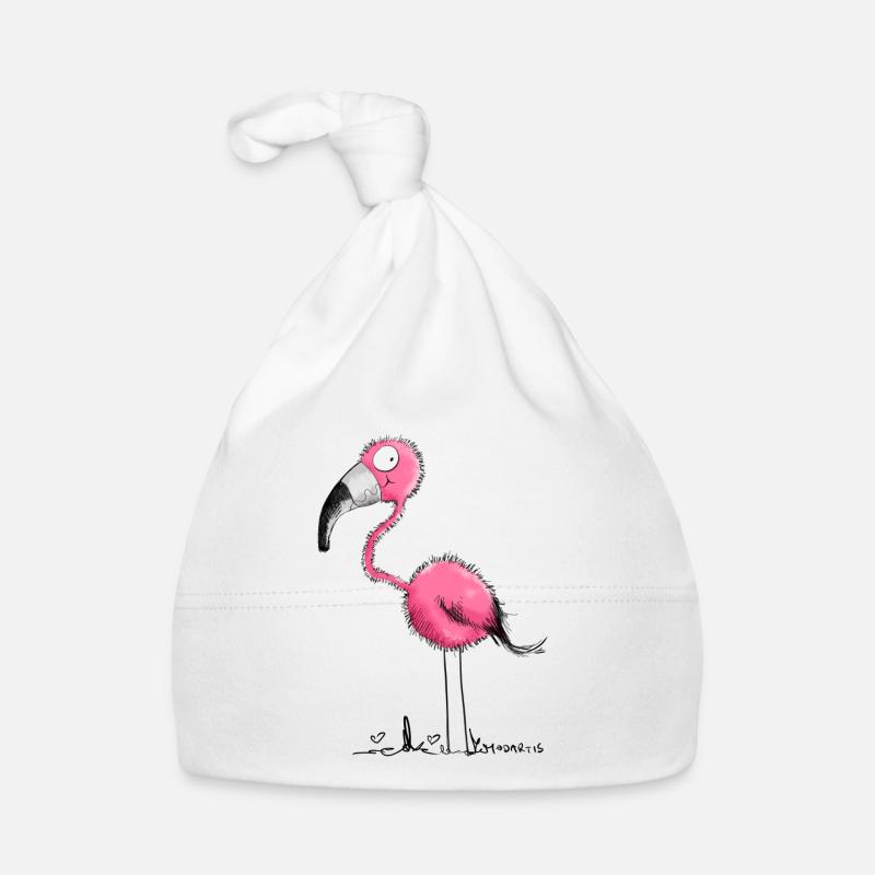 Der Flamingo Baby Bio-Mütze