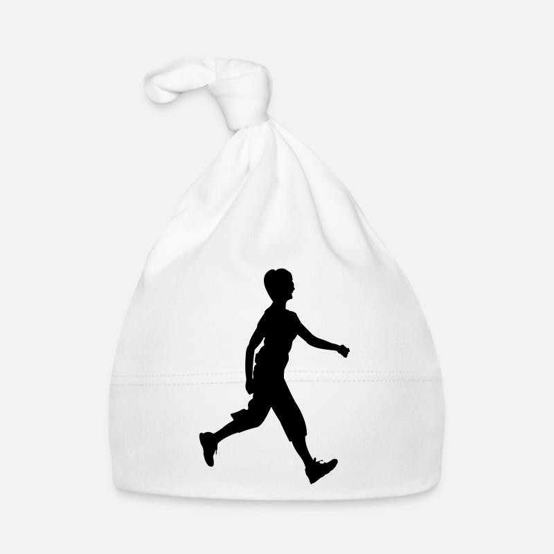 Walker Schattenfigur Logo Baby Bio-Mütze