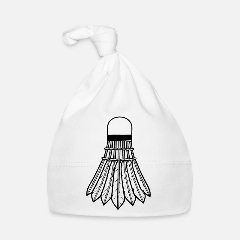Badminton Racket Racketlon Shuttlecock Organic Baby Cap