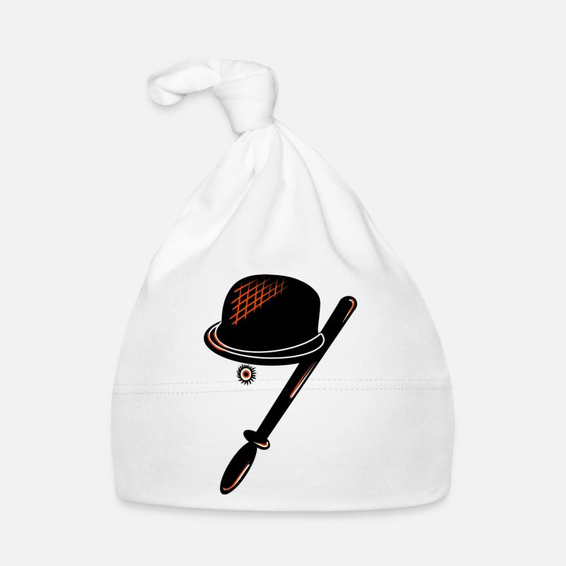 TheDavid Clockwork Orange Organic Baby Cap