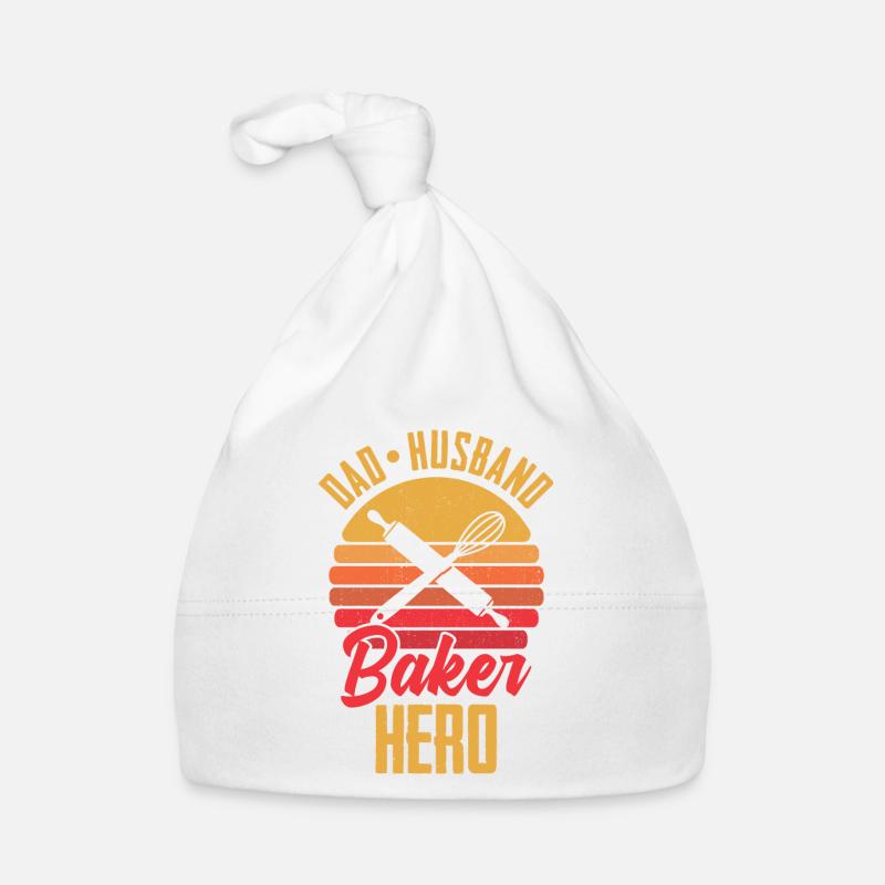 Baker Baking Confectioner Organic Baby Cap