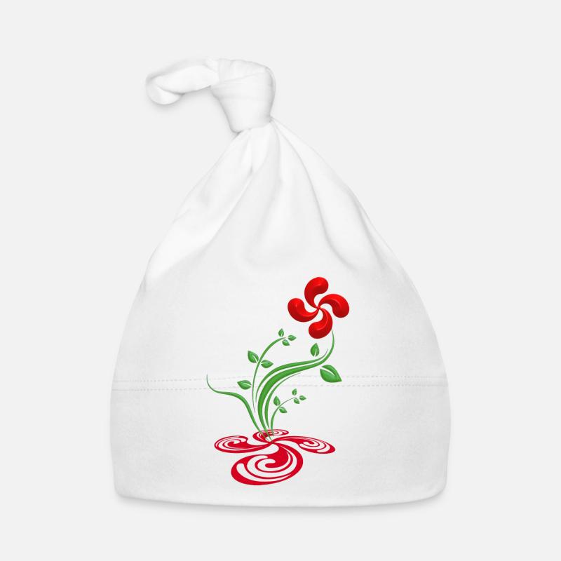Fleur du Pays Basque Bonnet bio Bébé