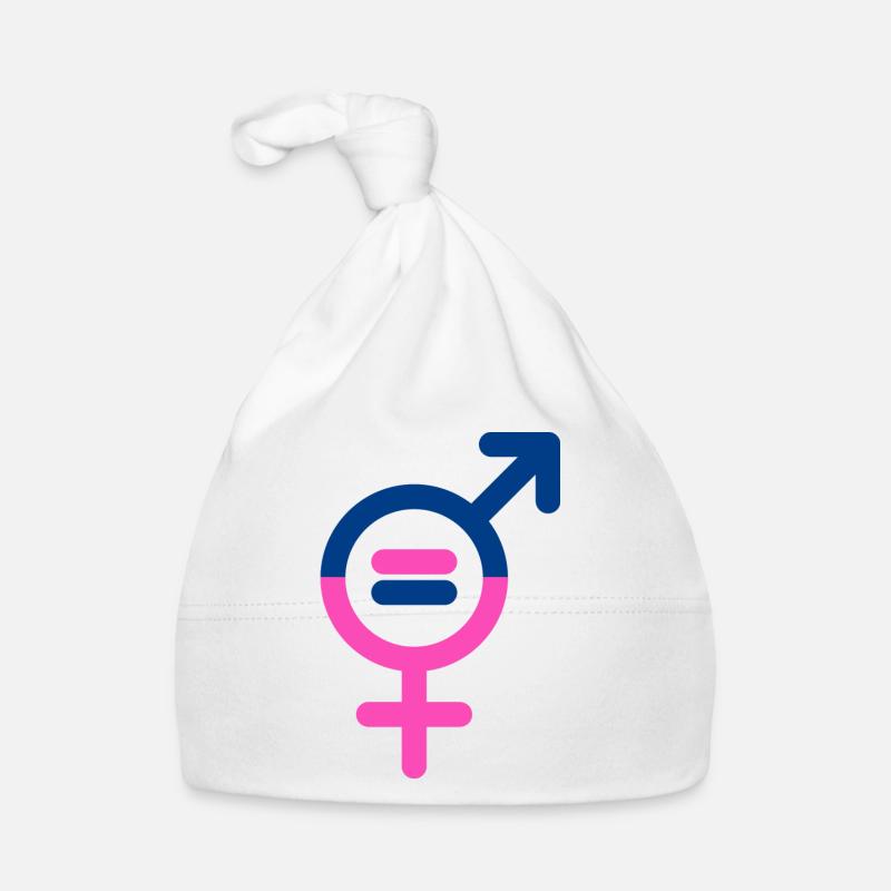 Equality between men and women Organic Baby Cap