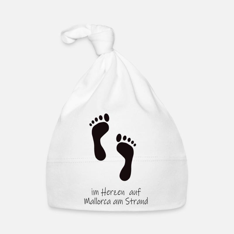 Im Herzen auf Mallorca Baby Bio-Mütze
