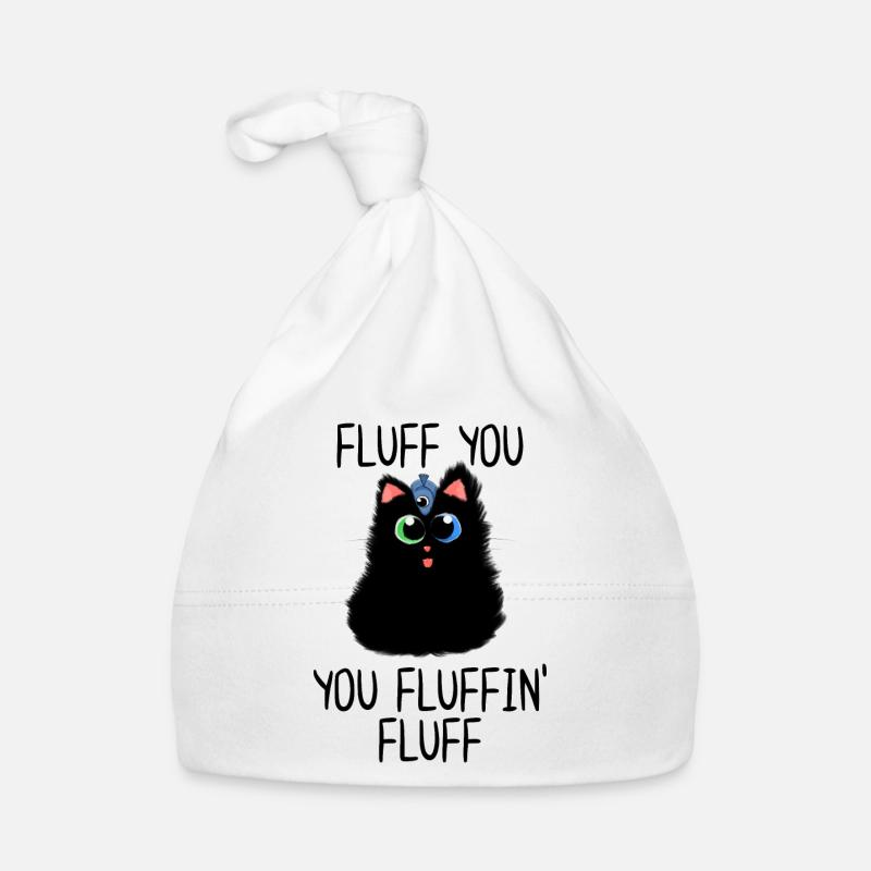 Fluff you You Fluffin' Fluff Bonnet bio Bébé