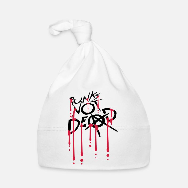 punks not dead quote Organic Baby Cap