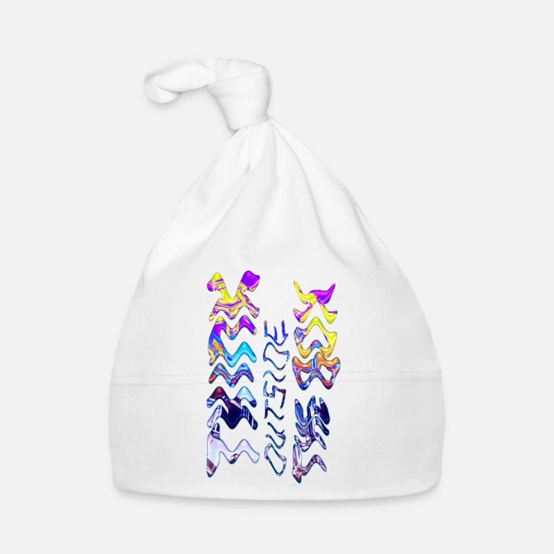 Think outside the box positive thoughts happy Organic Baby Cap