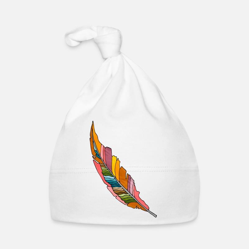 Feather Organic Baby Cap
