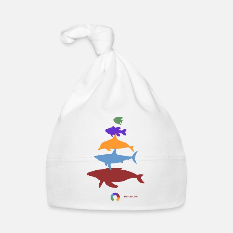 Pyramide ANIMALs Ozean Baby Bio-Mütze