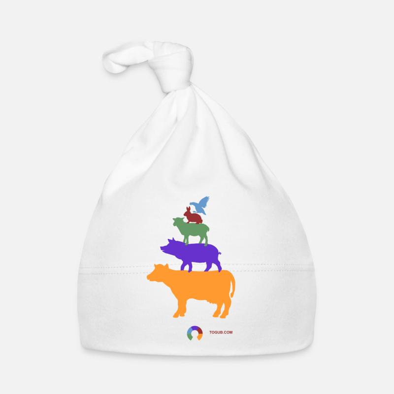 Pyramide ANIMALs Ferme Bonnet bio Bébé