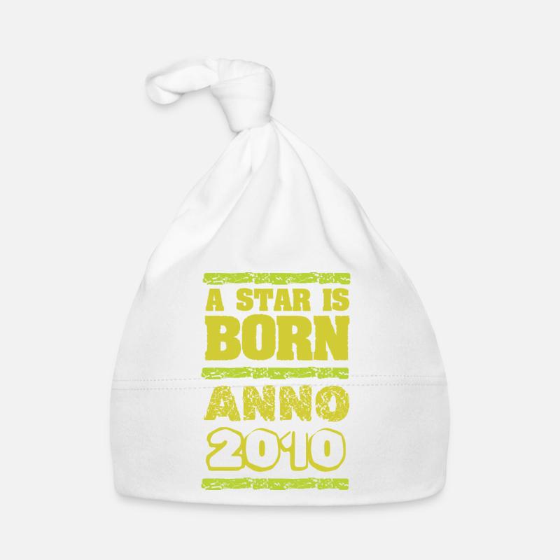 né en 2010 Bonnet bio Bébé