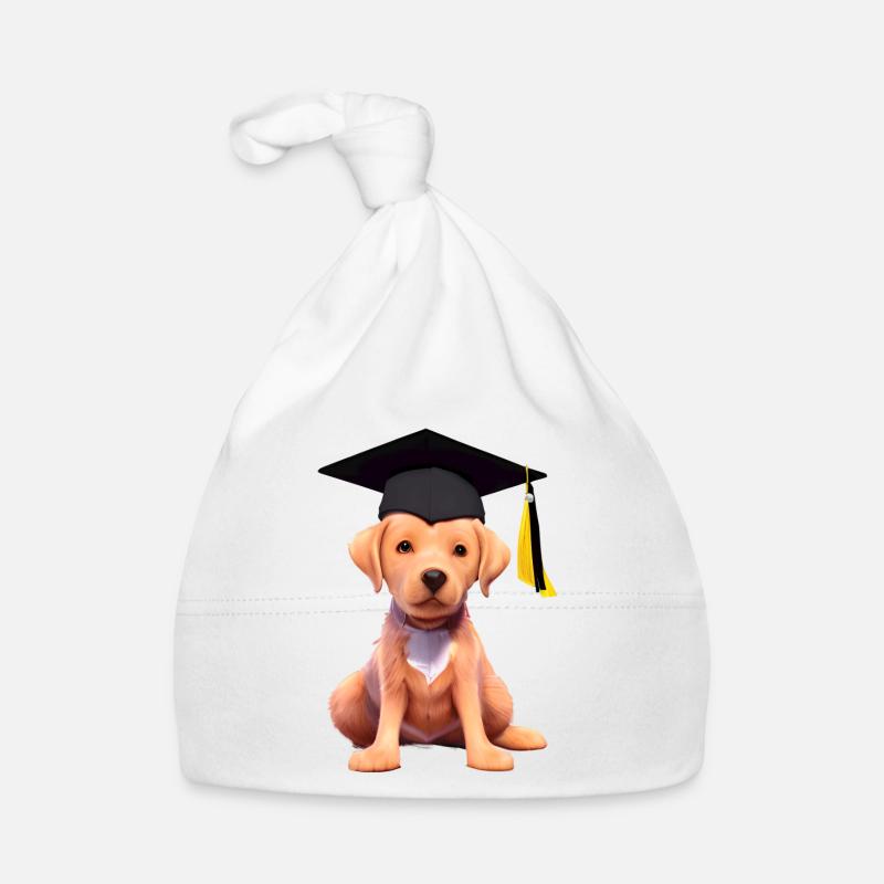 Bachelor Labrador Study Dogs Graduation Bonnet bio Bébé