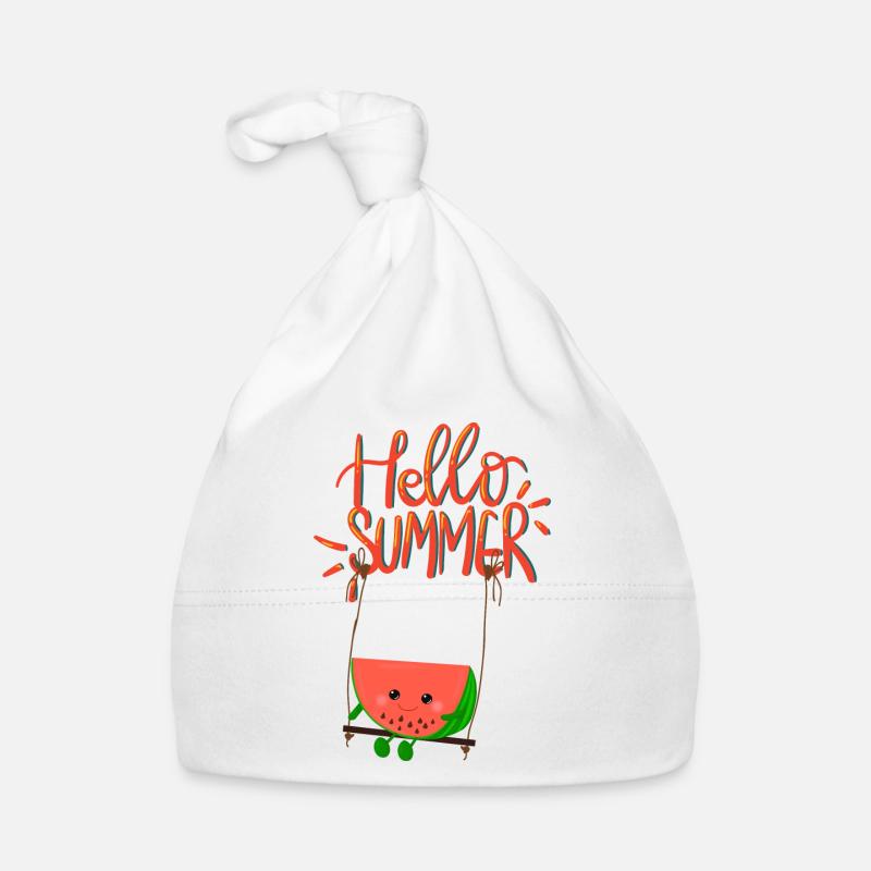Hello Summer Melon Baby Bio-Mütze