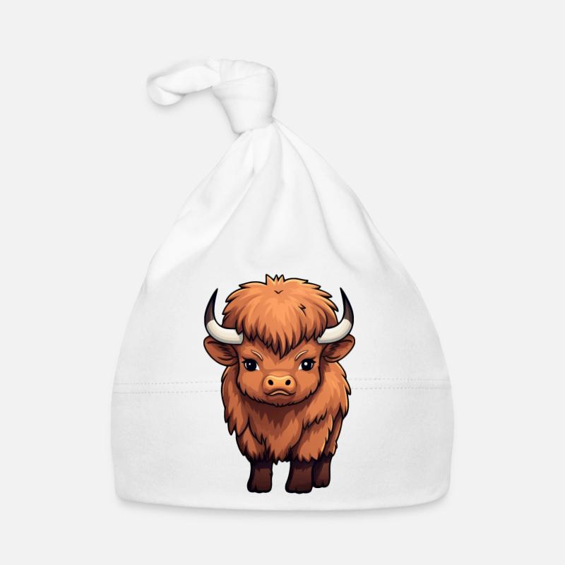 Bébé bison buffle Bonnet bio Bébé