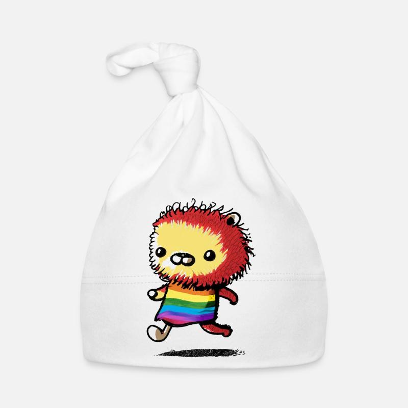 Regenbogen-Tier Baby Bio-Mütze