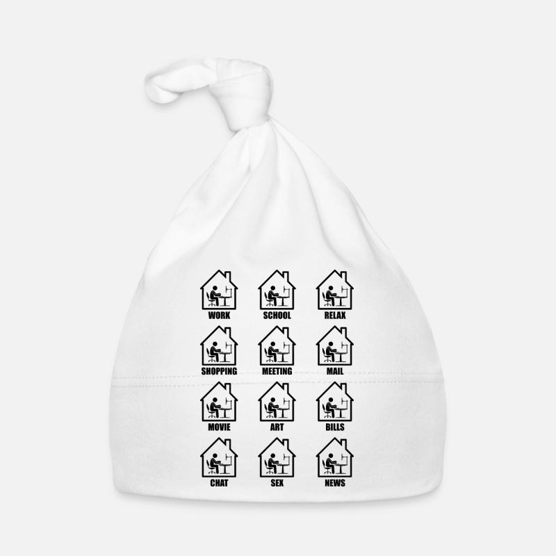Computer-Home-Office-lustiges Geschenk Baby Bio-Mütze
