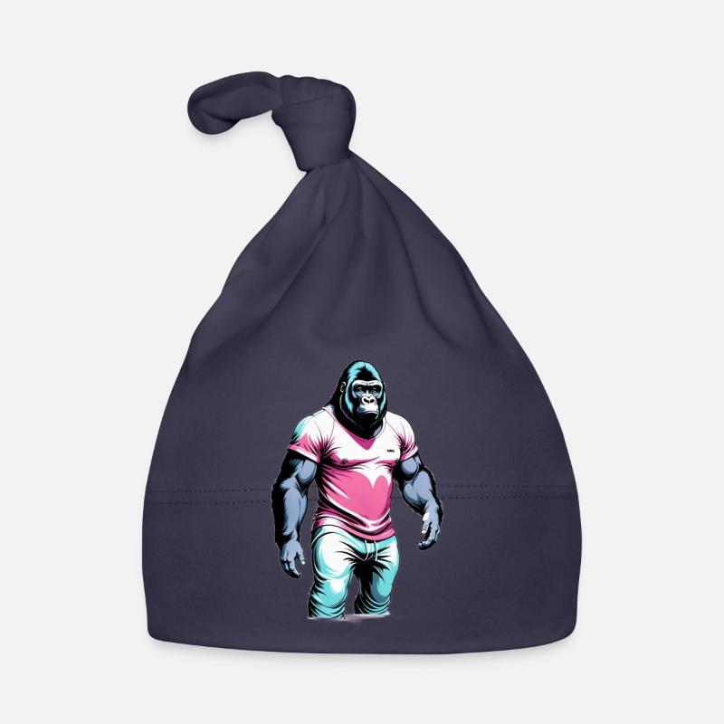 Gorille Cool Bonnet bio Bébé