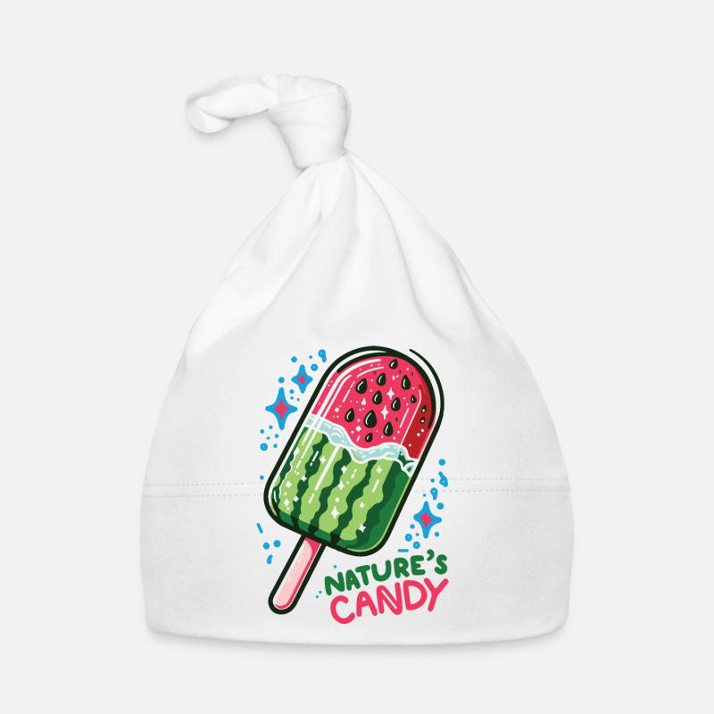 Watermelon Nature's Candy Organic Baby Cap