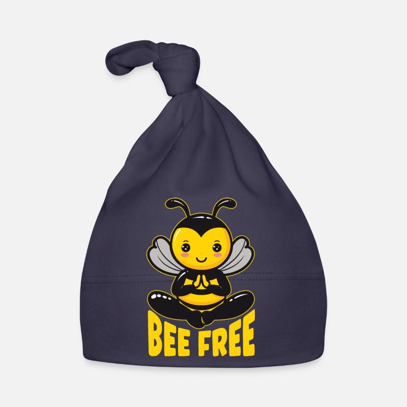 Bee Free Organic Baby Cap